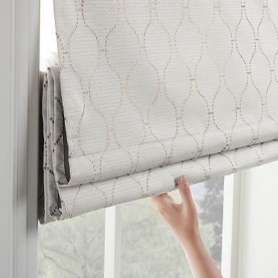 eclipse Darien Ogee 100% Blackout Cordless Roman Shade