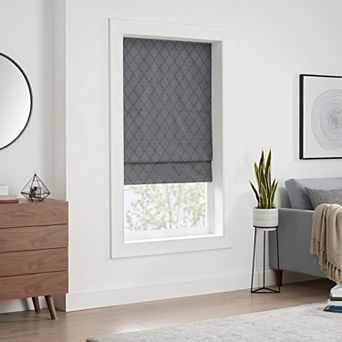 eclipse Darien Ogee 100% Blackout Cordless Roman Shade