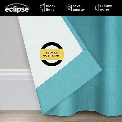 eclipse Kendall Grommet Blackout 1-Panel Window Curtain
