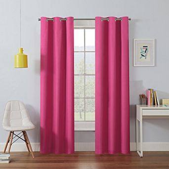 eclipse Kendall Grommet Blackout 1-Panel Window Curtain