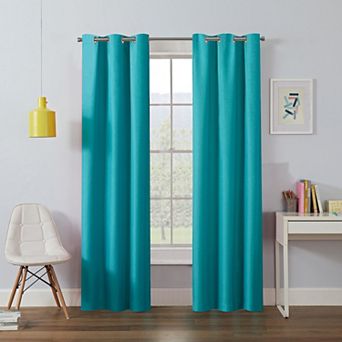 eclipse Kendall Grommet Blackout 1-Panel Window Curtain