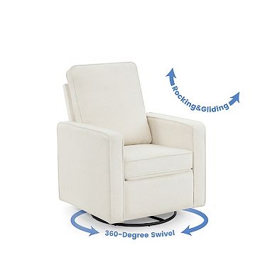 Delta Children Luna Nursery Swivel Glider Chair