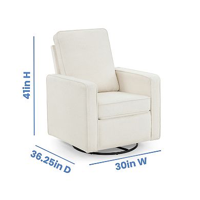 Delta Children Luna Nursery Swivel Glider Chair