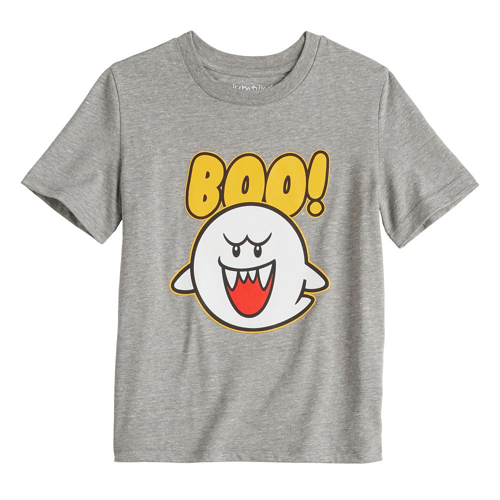 Boys 4-12 Jumping Beans® Super Mario Boo Short Sleeve Halloween Graphic Tee