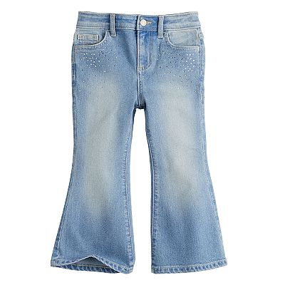 Baby Toddler Girl 4 12 Jumping Beans High Rise Flare Jeans