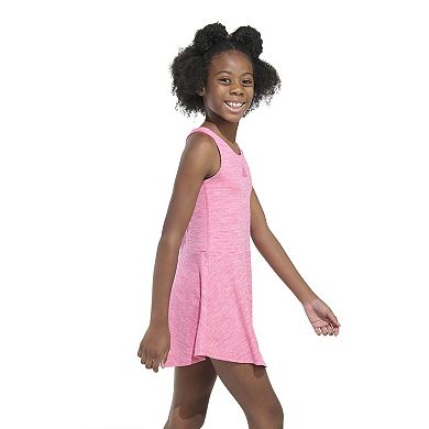 Girls 7-16 adidas Sleeveless Melange Flounce Dress