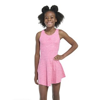 Girls 7-16 adidas Sleeveless Melange Flounce Dress