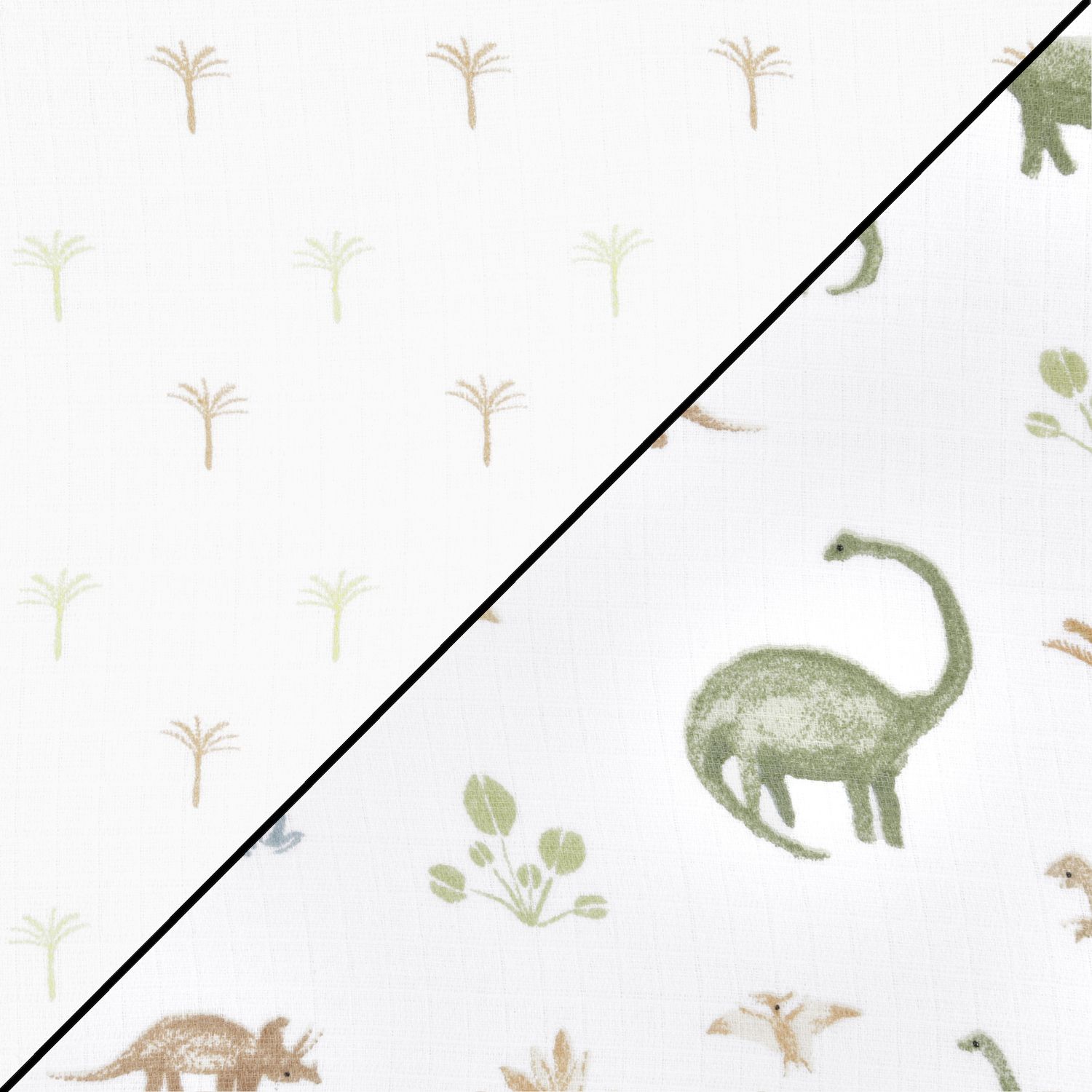 Lot de 2 langes en mousseline de coton Harmony Aden Anais