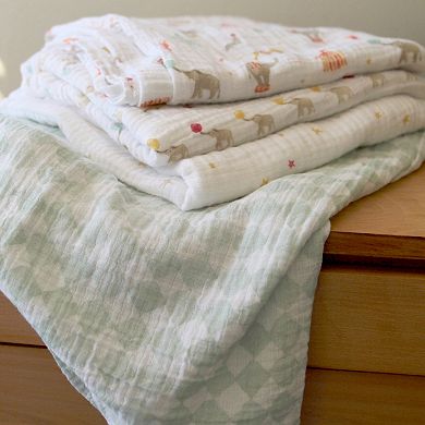 aden + anais essentials 4-pk Cotton Muslin Swaddles