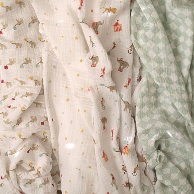 aden + anais essentials 4-pk Cotton Muslin Swaddles