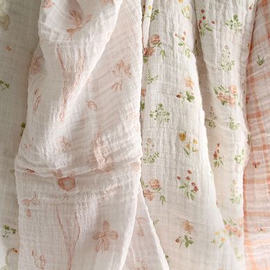 aden + anais essentials 4-pk Cotton Muslin Swaddles