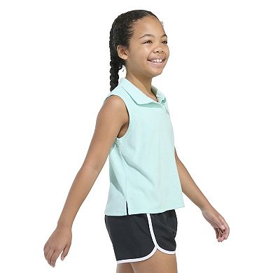 Girls 4-20 adidas Terry Cloth Polo Tank Top