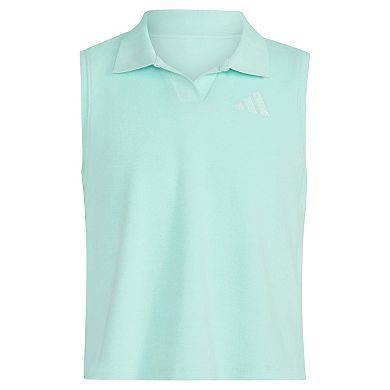 Girls 4-20 adidas Terry Cloth Polo Tank Top