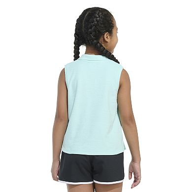 Girls 4-20 adidas Terry Cloth Polo Tank Top