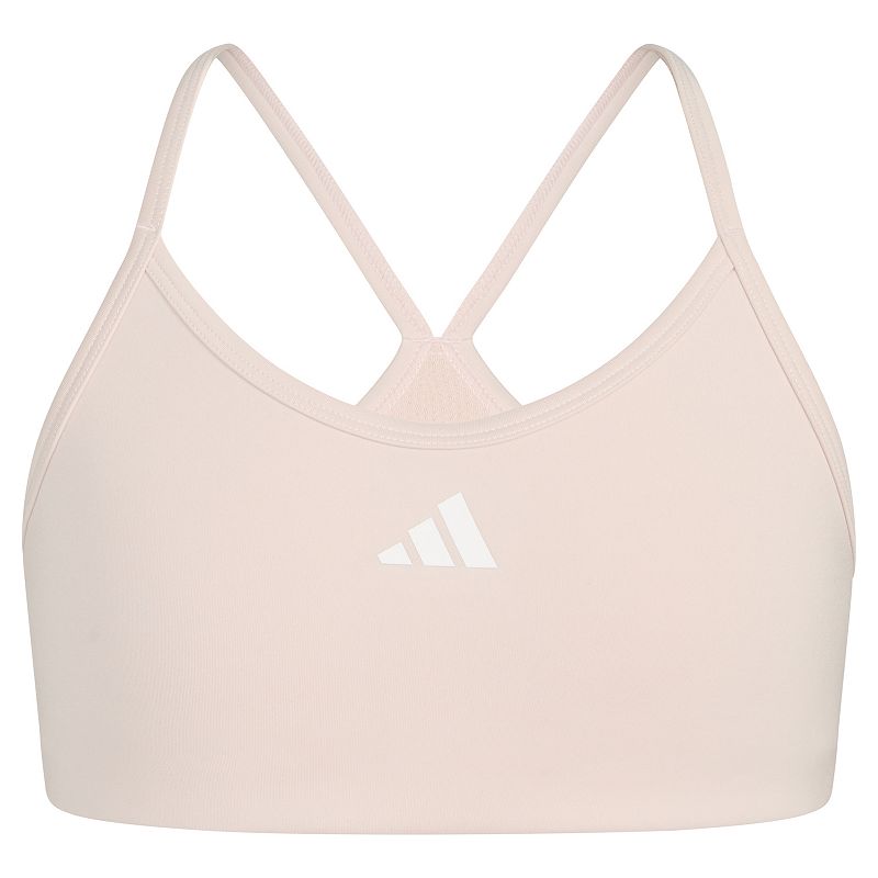 Girls 7-16 adidas Padded Y-back Bra, Girl's, Size: XL, Pink