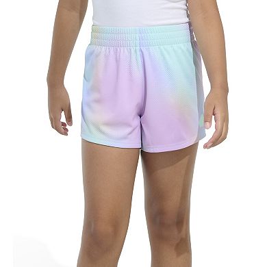 Girls adidas All Over Print No Side Seam Knit Shorts