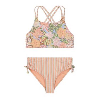 Girls 7-16 Roxy Viva La Vida 2 pc Bikini Swimsuit Set