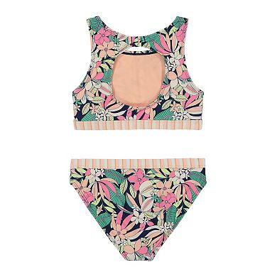 Girls 7-16 Roxy 2-pc. Palm Song Bikini Set