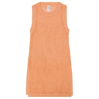 Girls 7-16 Roxy Slip Away Crochet Swimsuit Cover Up