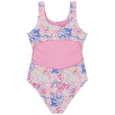 Girls 7-16 Roxy Coastal Print 1-Piece Swimsuit
