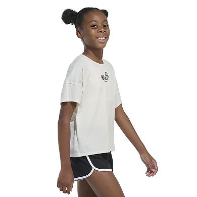 Girls 7-16 adidas Drop Shoulder Heather T-Shirt