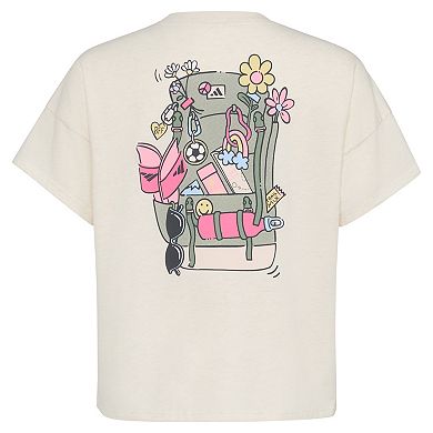 Girls 7-16 adidas Drop Shoulder Heather T-Shirt