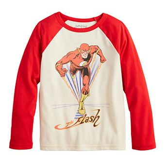 Boys 4-12 Jumping Beans® DC Comics The Flash Raglan Graphic Tee