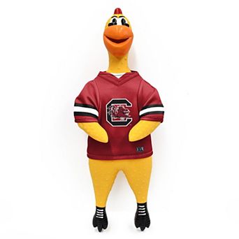 NCAA Gamecocks Rubber Chicken Toy
