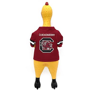 NCAA Gamecocks Rubber Chicken Toy