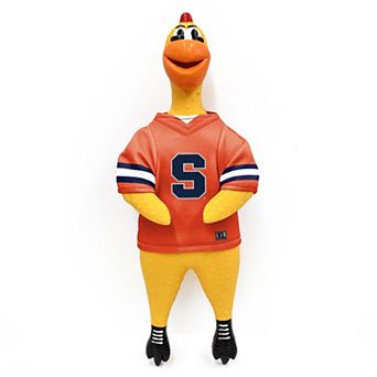 NCAA Syracuse Orange Rubber Chicken Toy