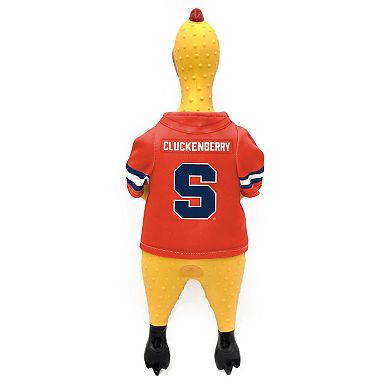 NCAA Syracuse Orange Rubber Chicken Toy
