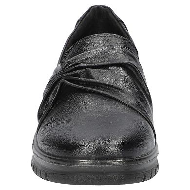 Easy Street Women's Faith Comfort Bow Detail Slip-on Shoes