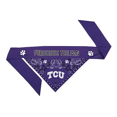 NCAA Texas Christian University Horned Frogs Reversible Pet Bandana