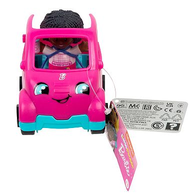Fisher Price Little People Barbie Electric Vehicle Push-Along Toy Car with Character Figure