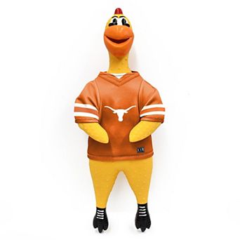 NCAA Texas Longhorns Rubber Chicken Toy