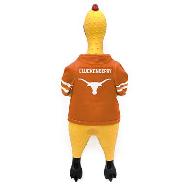 NCAA Texas Longhorns Rubber Chicken Toy