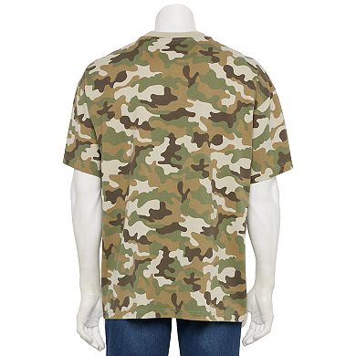 Men's Hollywood Oversized Camo Graphic T-Shirt