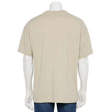 Men's Hollywood Oversized Camo Pocket Graphic T-Shirt