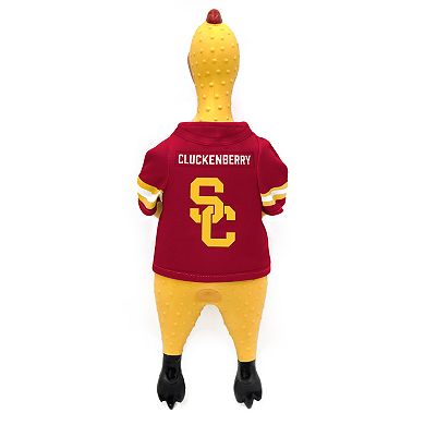 NCAA USC Trojans Rubber Chicken Toy