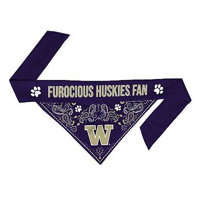 NCAA Washington Huskies Reversible Pet Bandana