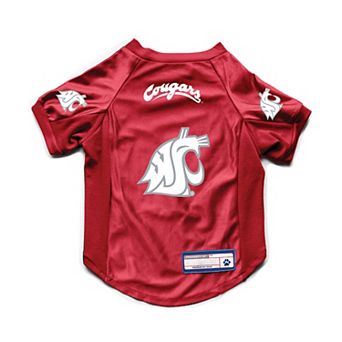 NCAA Washington State Cougars Pet Stretch Jersey