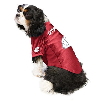 NCAA Washington State Cougars Pet Stretch Jersey