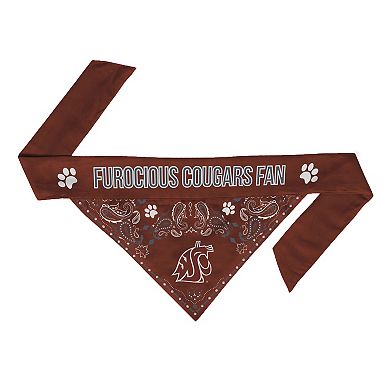 NCAA Washington State Cougars Reversible Pet Bandana