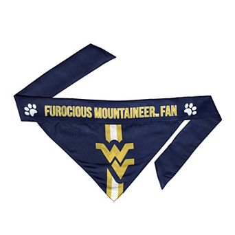 NCAA West Virginia Mountaineers Reversible Pet Bandana