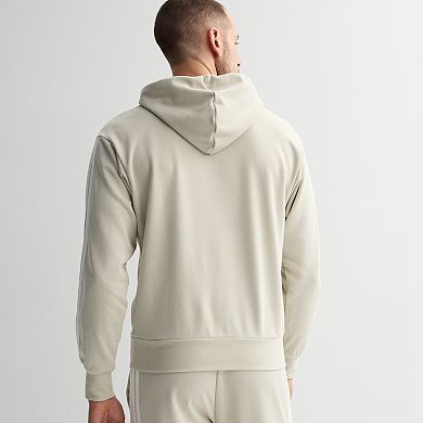 Mens adidas Essentials 3-Stripes French Terry Sportswear Hoodie
