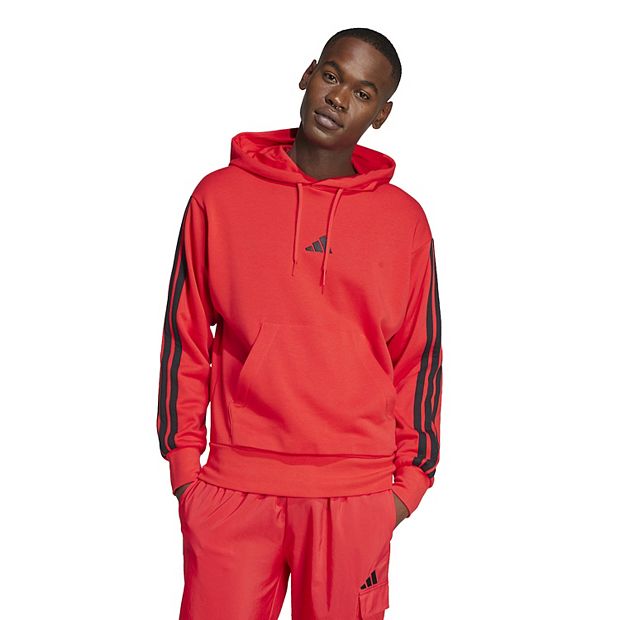 Men's adidas Essentials 3-Stripes French Terry Sportswear Hoodie