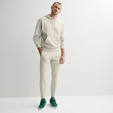 Mens adidas Essentials 3-Stripes French Terry Sportswear Pants