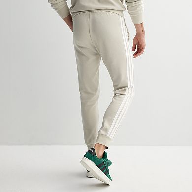 Mens adidas Essentials 3-Stripes French Terry Sportswear Pants