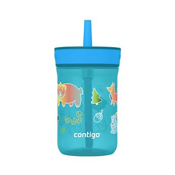 Contigo Kids Leighton 14 oz. Straw Tumbler with Spill-Proof Leak-Proof Lid