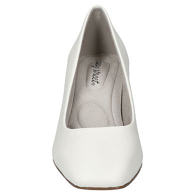 Easy Street Poet Women's Square Toe Pumps